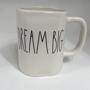 Rae Dunn Dream Big Ceramic Coffee Mug